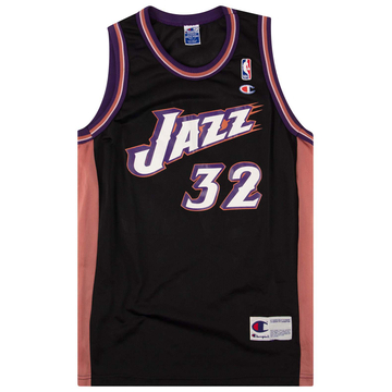 1998-02 Utah Jazz Malone #32 Maillot Champion (Alternatif) Y