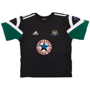 1997-98 Newcastle adidas T-shirt loisirs - 7/10 - (S.Boys)
