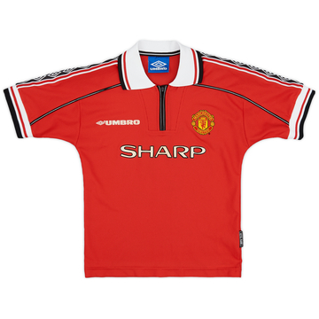 Maillot domicile Manchester United 1998-00 - 7/10 - (S.Boys)