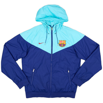 2017-18 Barcelona Nike Veste de survêtement à capuche - 6/10 - (S)