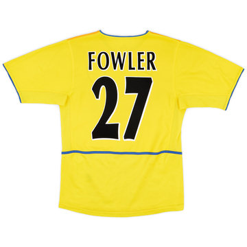 2002-03 Leeds United Maillot extérieur Fowler #27 - 7/10 - (S)