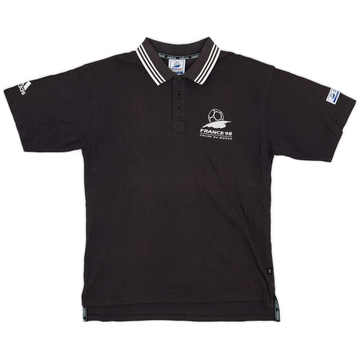 1998 adidas France 98 Coupe du Monde Polo - 7/10 - (M)