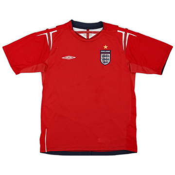 2004-06 England Maillot extérieur - 8/10 - (XL.Boys)