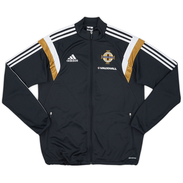 2014-15 Northern Ireland adidas Veste de survêtement - 9/10 - (M)