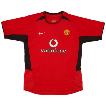 2002-04 Manchester United Maillot domicile #6 - 8/10 - (M.Garçons)