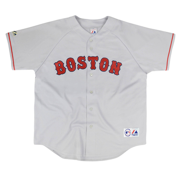 2005-08 Boston Red Sox Majestic Maillot (Extérieur) XL