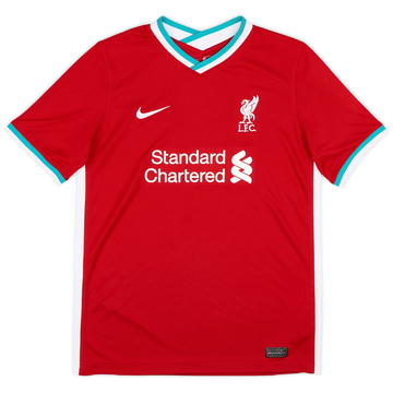 2020-21 Liverpool Maillot domicile - 8/10 - (XL.Boys)