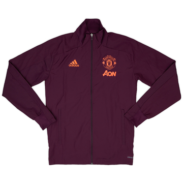 2020-21 Manchester United adidas Veste de survêtement - 9/10 - (XS)