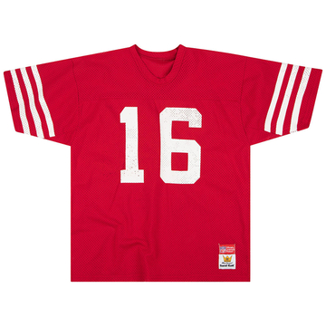 Maillot 1980s San Francisco 49ers Montana #16 MacGregor Sand-Knit (Domicile) L
