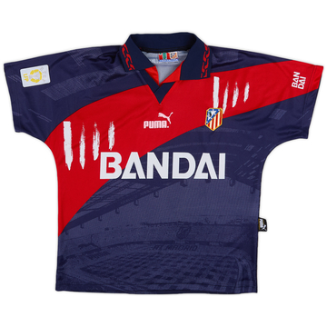 1996-97 Atletico Madrid Maillot extérieur - 7/10 - (S)