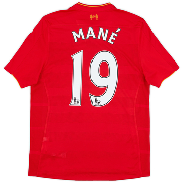 2016-17 Liverpool Maillot domicile Mane #19 - 6/10 - (S)