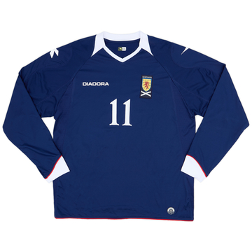 2008-09 Scotland Maillot domicile ML #11 - 9/10 - (XXL)