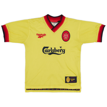 1997-99 Liverpool Maillot Extérieur - 8/10 - (Garçons M)