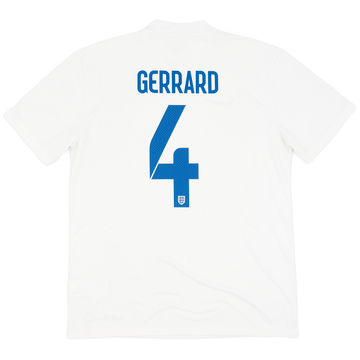 2014-15 England Maillot domicile Gerrard #4 - 7/10 - (L)