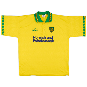 1994-96 Norwich Maillot Domicile - 9/10 - (XL)