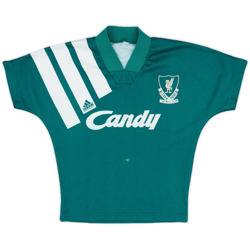 1991-92 Liverpool Maillot extérieur - 4/10 - (Garçons M)