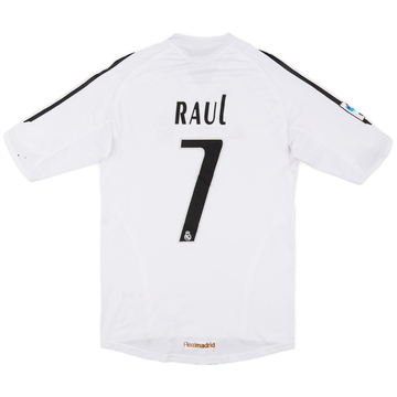 Maillot domicile Real Madrid 2005-06 Raul #7 - 5/10 - (M)