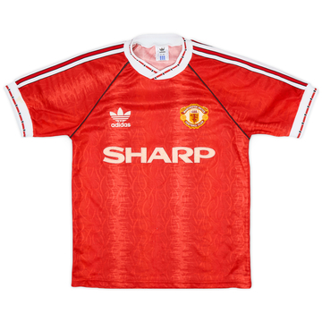 1990-92 Manchester United Maillot domicile - 8/10 - (S)