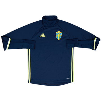 2015-16 Sweden adidas Haut d'entraînement - 8/10 - (S)