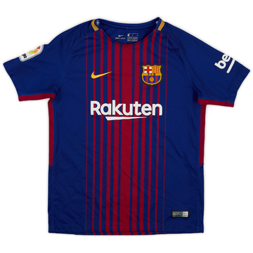 2017-18 Barcelona Maillot Domicile - 7/10 - (M.Boys)