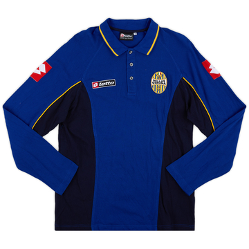 2001-02 Hellas Verona Lotto L/S Polo - 9/10 - (M)