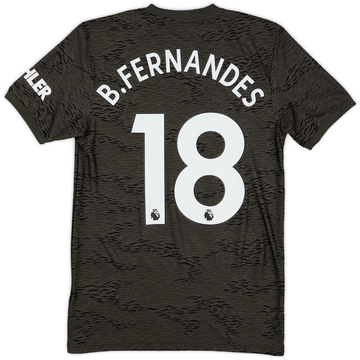Maillot extérieur Manchester United 2020-21 B.Fernandes #18 - 8/10 - (XS)