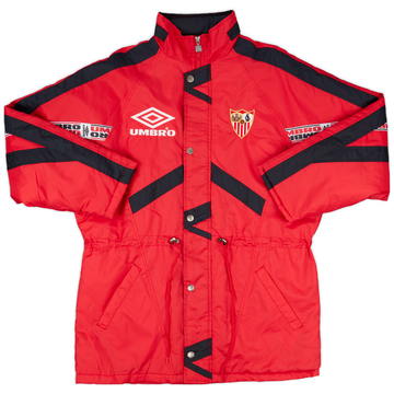 1994-96 Sevilla Umbro Manteau de banc rembourré - 9/10 - (L)