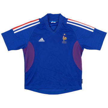 2002-04 France Maillot Domicile - 8/10 - (L Garçons)