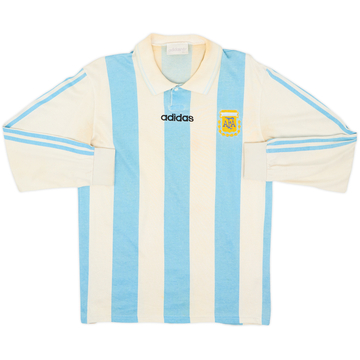 1994 Argentina Maillot Domicile Manches Longues - 5/10 - (S)