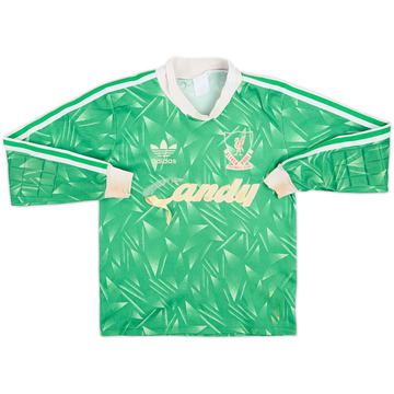 1989-91 Liverpool Maillot GB - 4/10 - (M Garçons)
