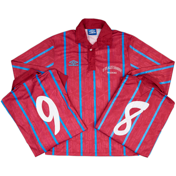 1990s Umbro Maillot Template Manches Longues - 8/10 - (L)