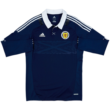 2011-13 Scotland maillot domicile ML version joueur Techfit - 4/10 - (XXL)