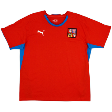 2008-09 République Tchèque Puma T-shirt coton - 5/10 - (L)