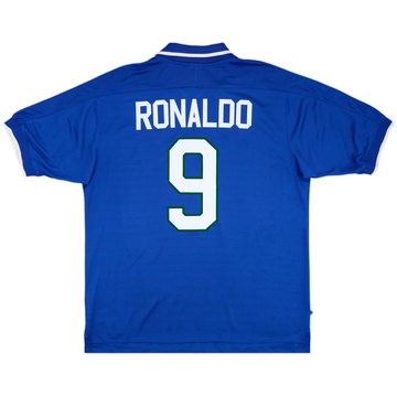 1997-98 Brazil Maillot extérieur Ronaldo #9 - 6/10 - (XL)