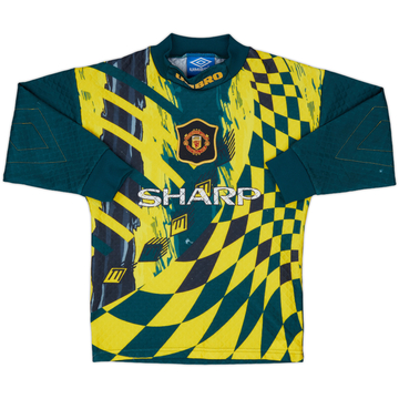1994-96 Manchester United Maillot GK - 5/10 - (L.Boys)
