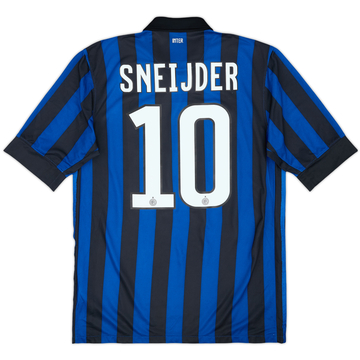 2011-12 Inter Milan Maillot Domicile Sneijder #10 - 10/10 - (M)
