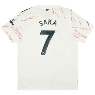 2020-21 Arsenal Maillot Extérieur Saka #7 (L)