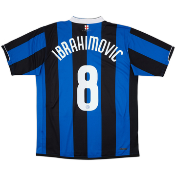 2006-07 Inter Milan Maillot Domicile Ibrahimovic #8 - 6/10 - (L)