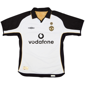 2001-02 Manchester United Centenary Maillot extérieur/troisième - 5/10 - (S)