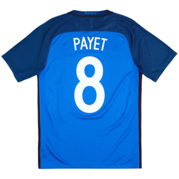 2016-17 France Maillot Domicile Payet #8 - 9/10 - (S)