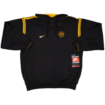 1998-00 Borussia Dortmund Nike Sweat à capuche 1/4 zip (L)
