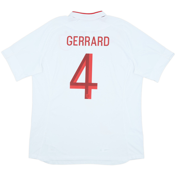 2012-13 England Maillot domicile Gerrard #4 (XXL)