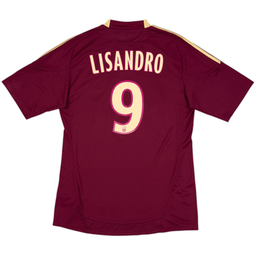 Maillot extérieur Lyon 2010-11 Lisandro #9 (M)