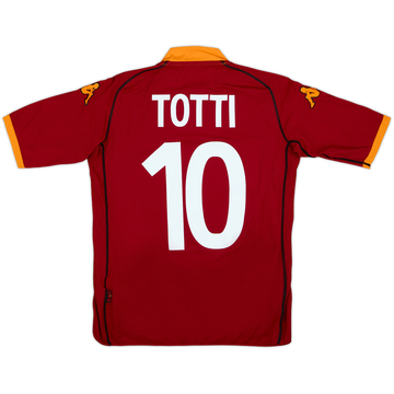 2002-03 Roma Maillot Domicile Totti #10 - 5/10 - (S)
