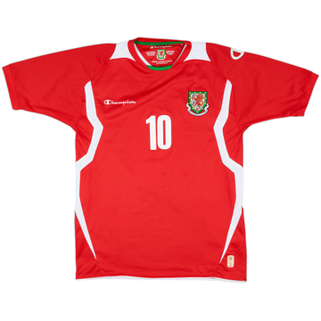 2008-10 Wales Maillot domicile de match #10