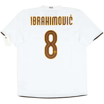 2008-09 Inter Milan Maillot extérieur Ibrahimovic #8 (XL)