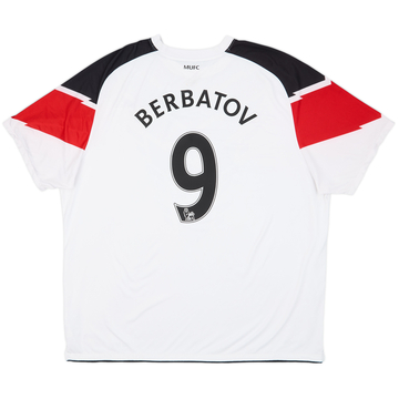 2010-12 Manchester United Maillot extérieur Berbatov #9 - 6/10 - (3XL)