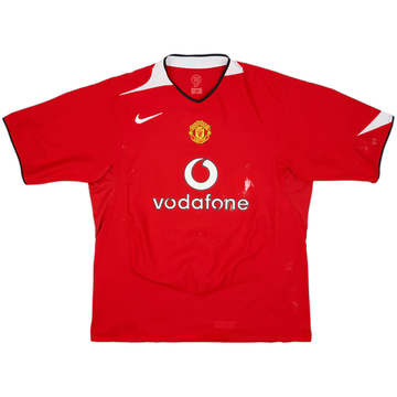 Maillot domicile Manchester United 2004-06 - 5/10 - (L)
