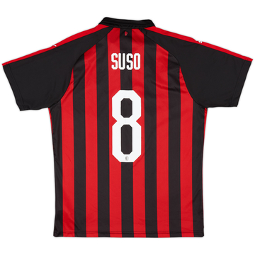 2018-19 AC Milan Maillot domicile Suso #8 - 7/10 - (L)