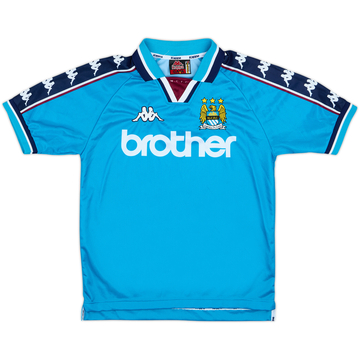 1997-99 Manchester City Maillot domicile - 9/10 - (14-16 ans)
